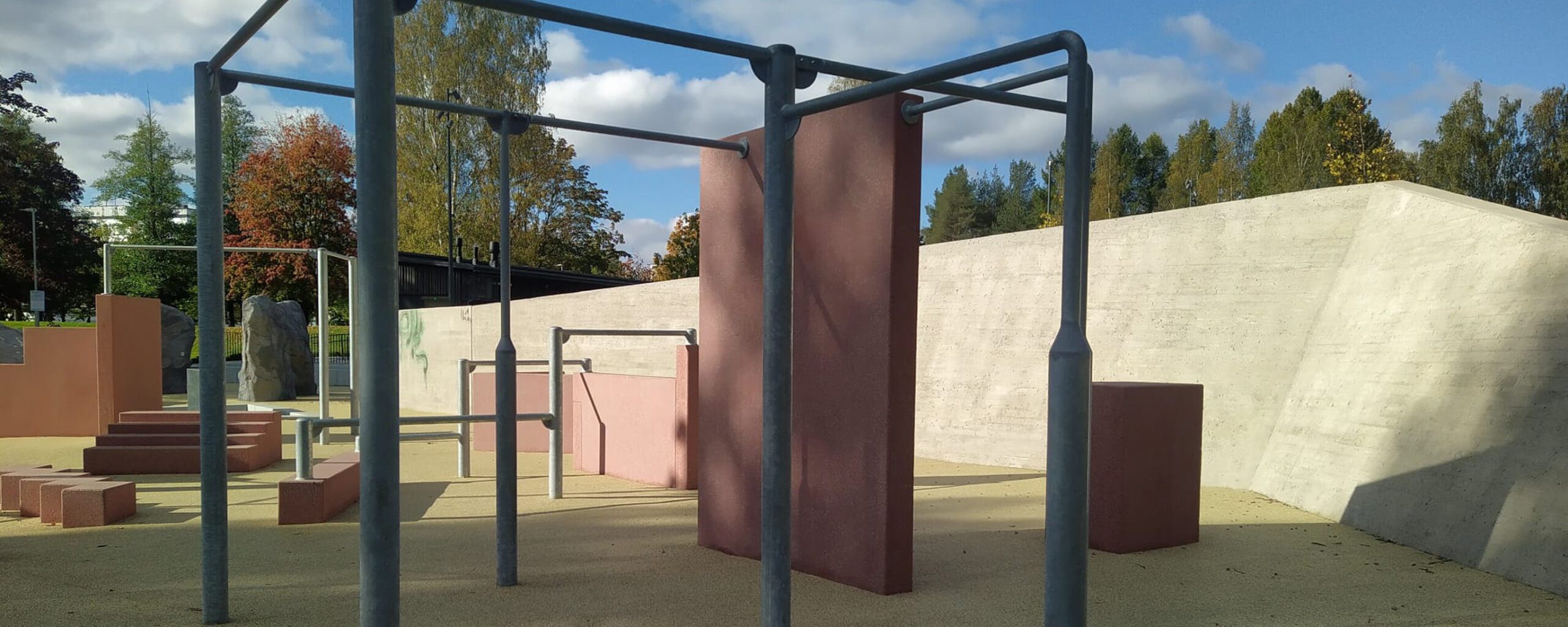 Kalevan keskuspuiston parkouralue